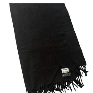 Acne Studios Classic Black Scarf